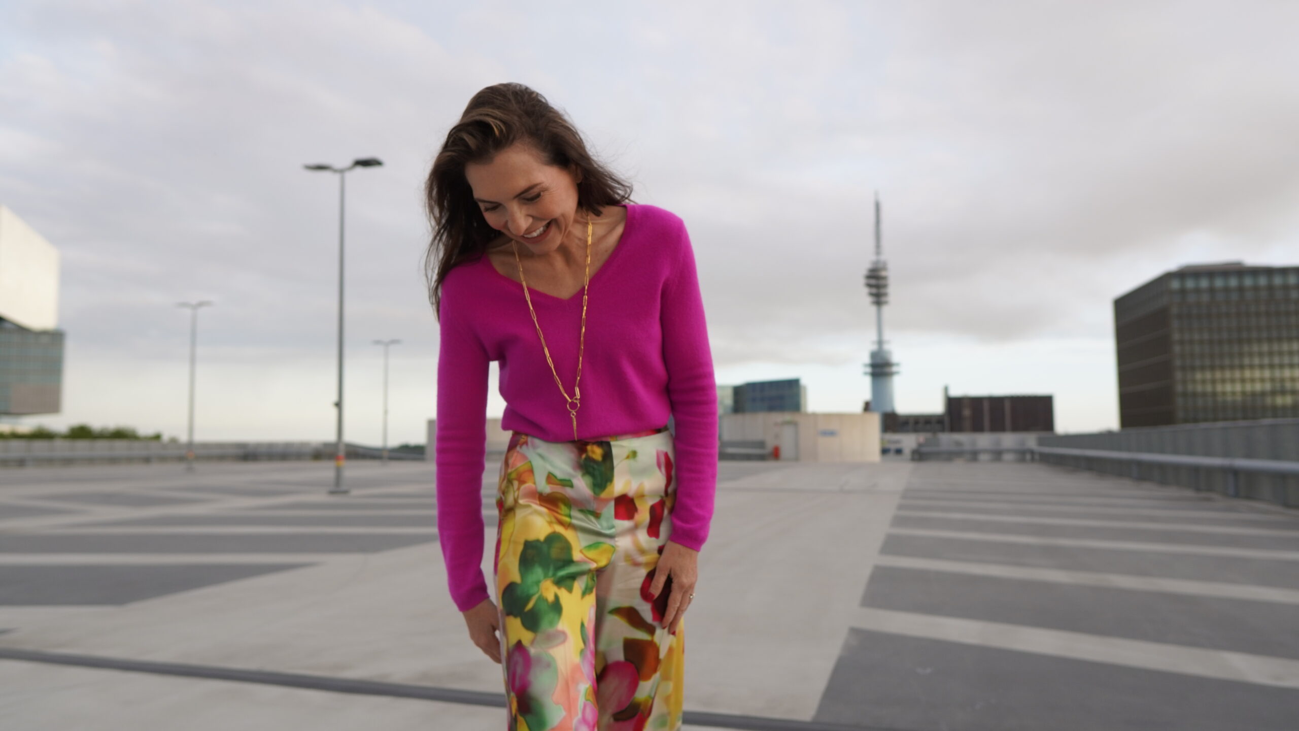 Marjena in zomerse kleding